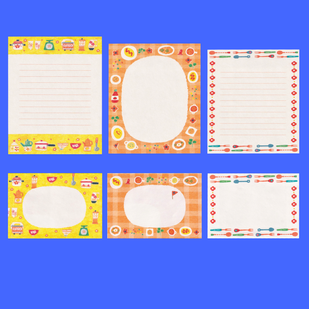 Retro Kitchen | Furukawa Shiko | Letter Set