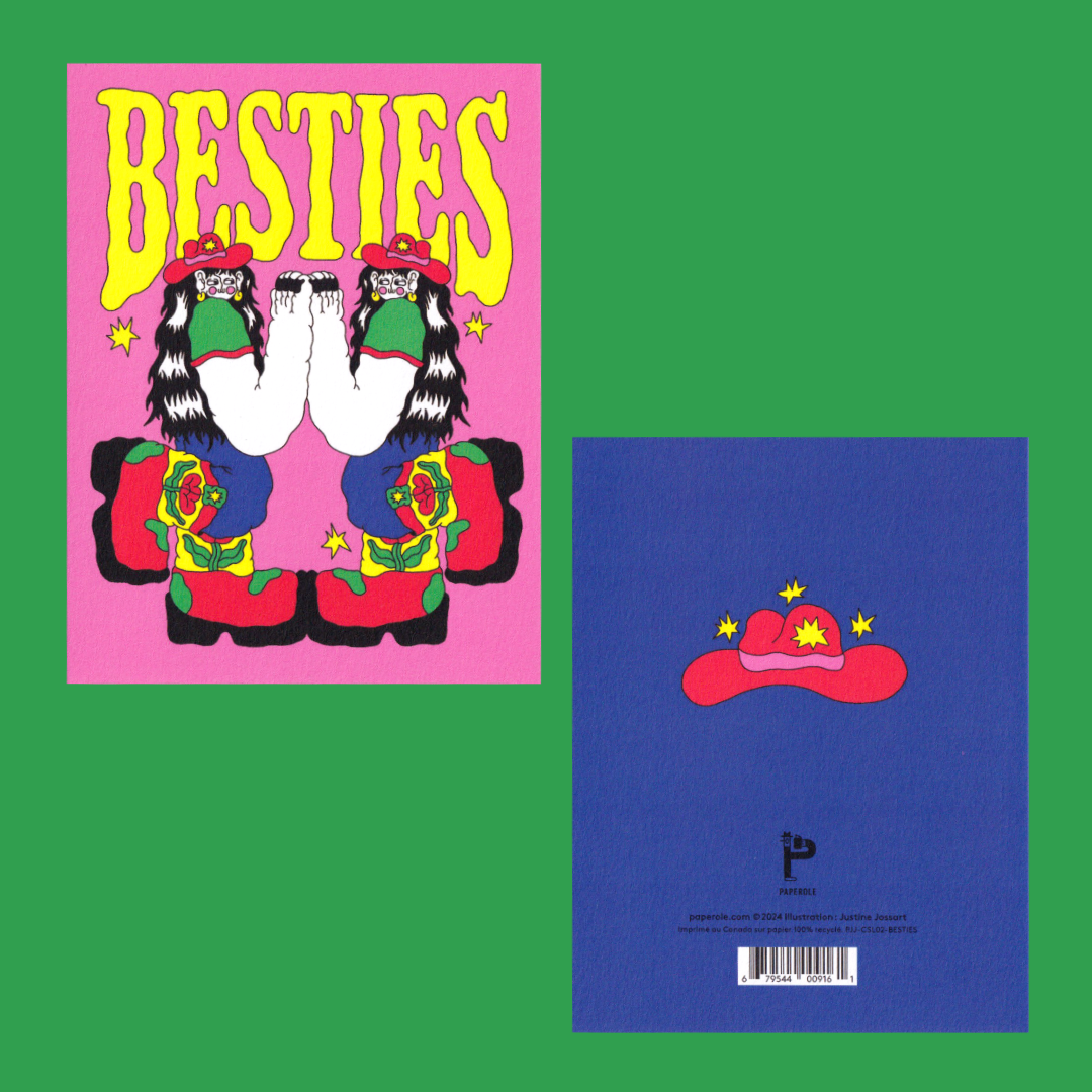 Besties | Justine Jossart | Greeting card
