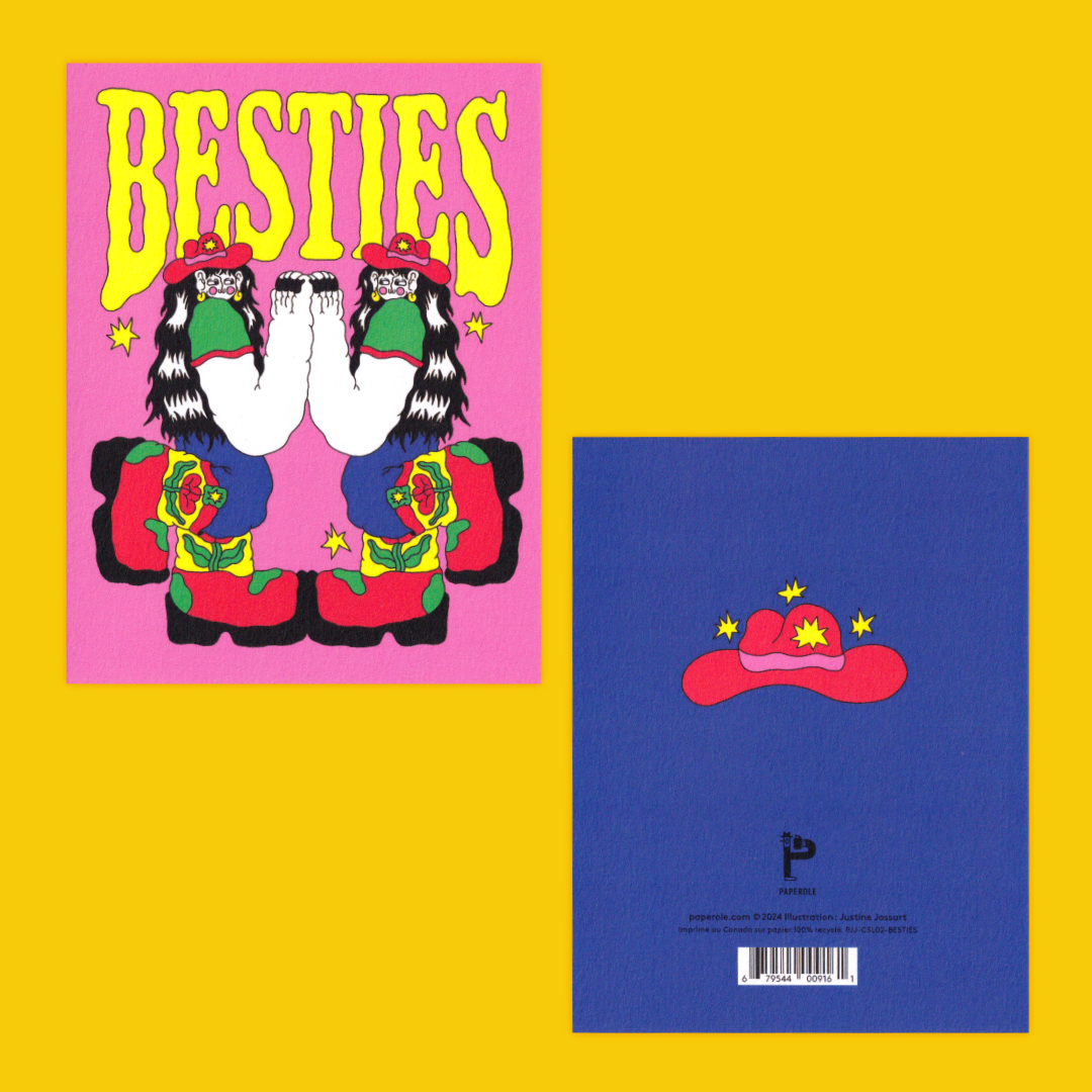 Besties | Justine Jossart | Greeting card