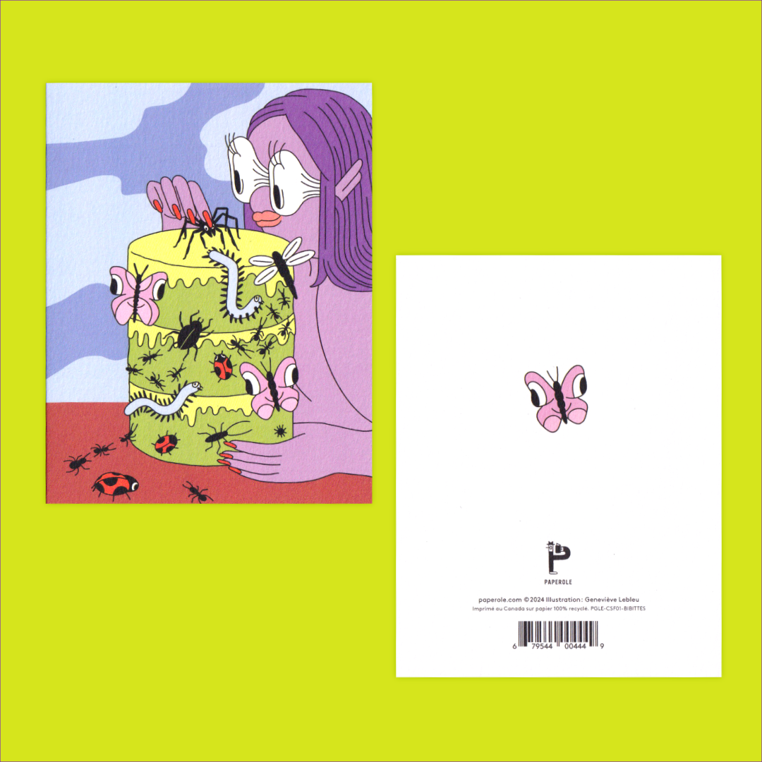 Bibittes | Geneviève Lebleu | Greeting card