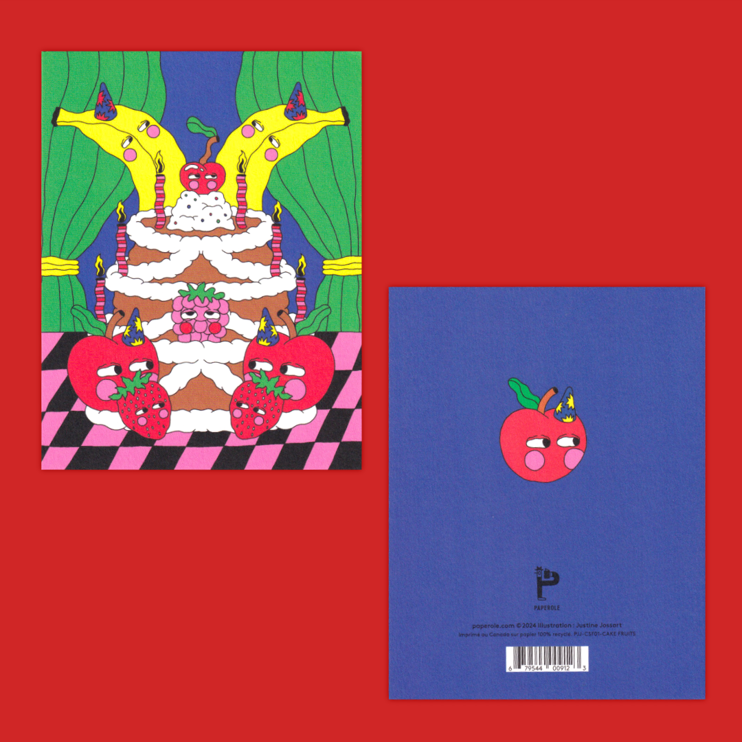 Fruit Cake | Justine Jossart | Greeting card