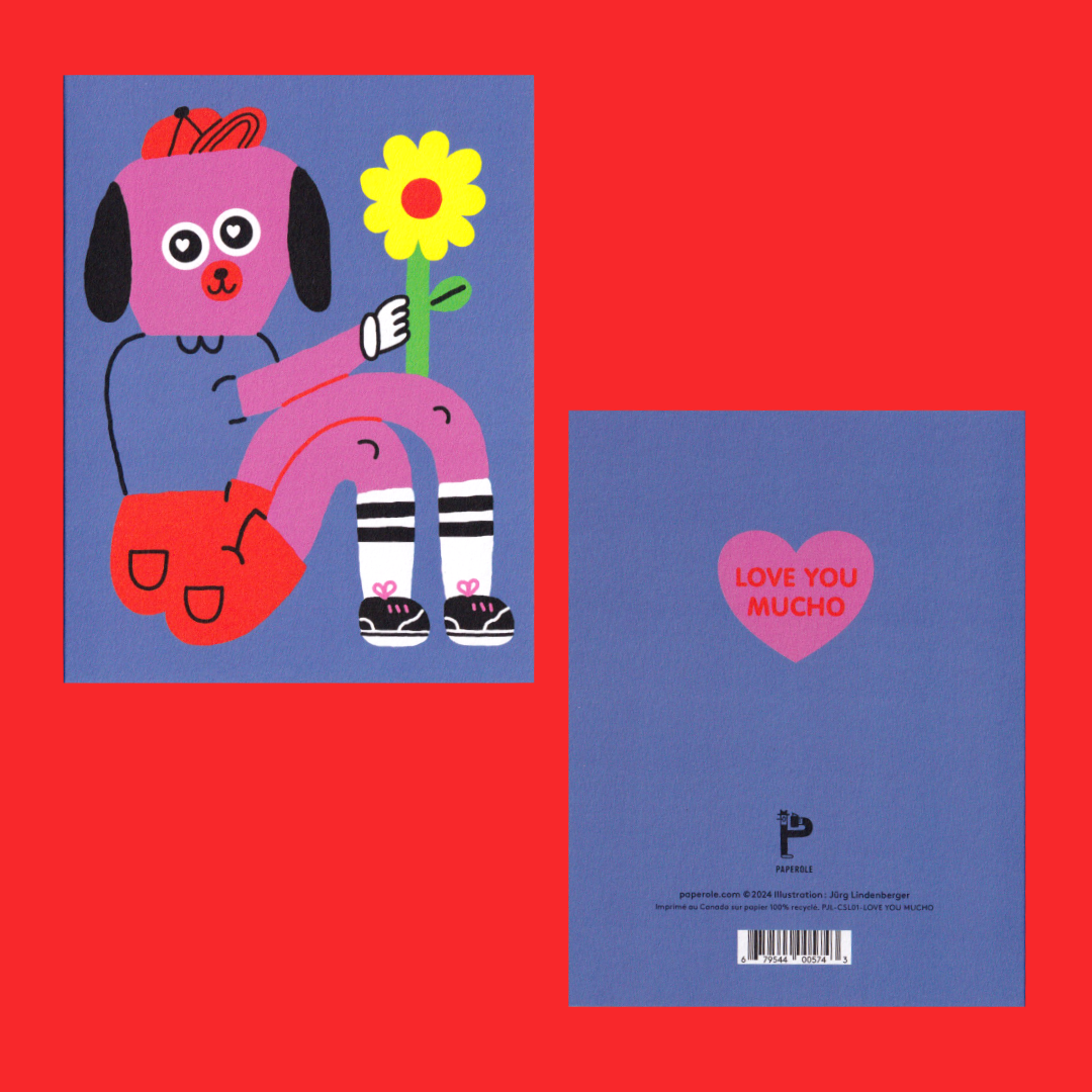 Love You Mucho | Jürg Lindenberger | Greeting card