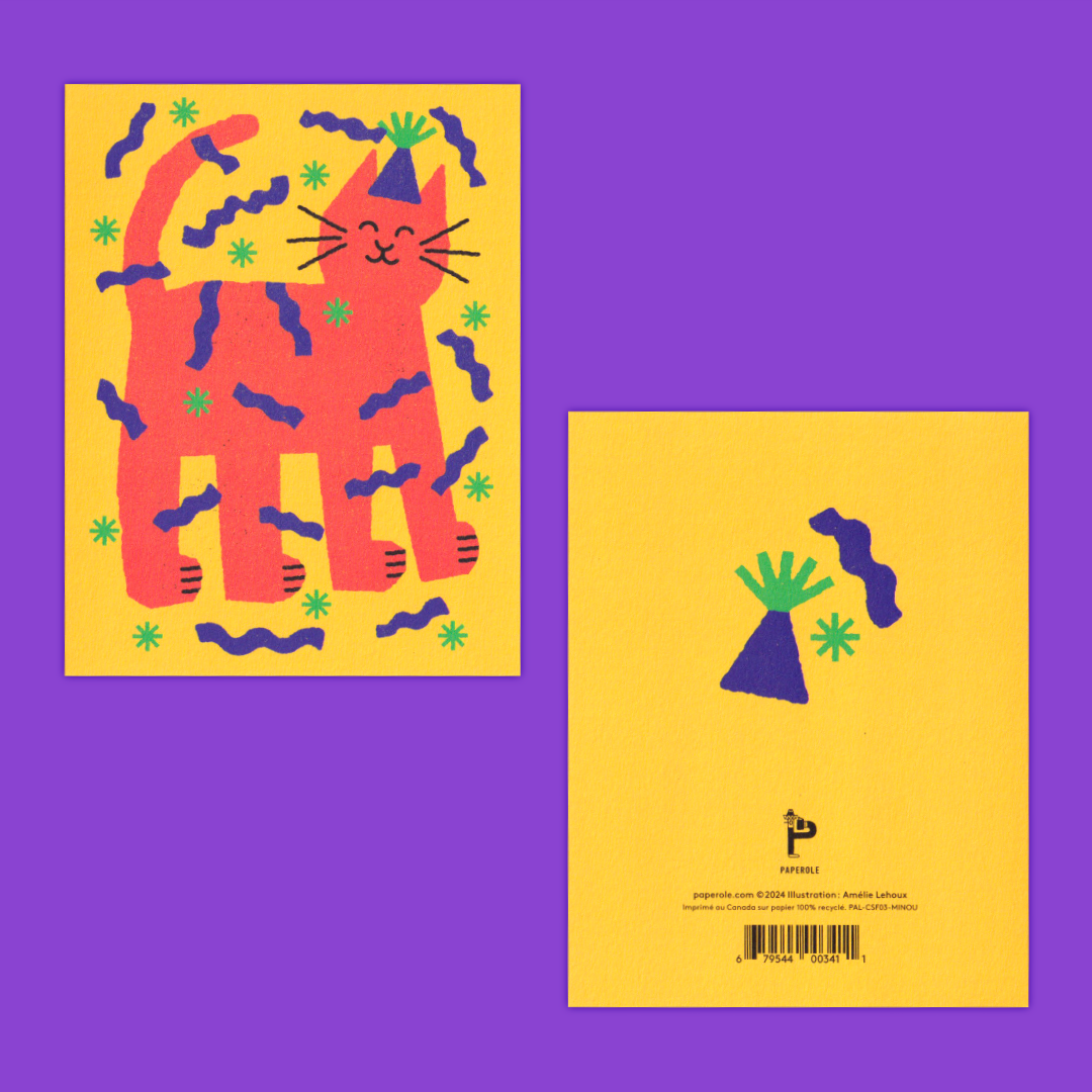 Minou | Amélie Lehoux | Greeting card