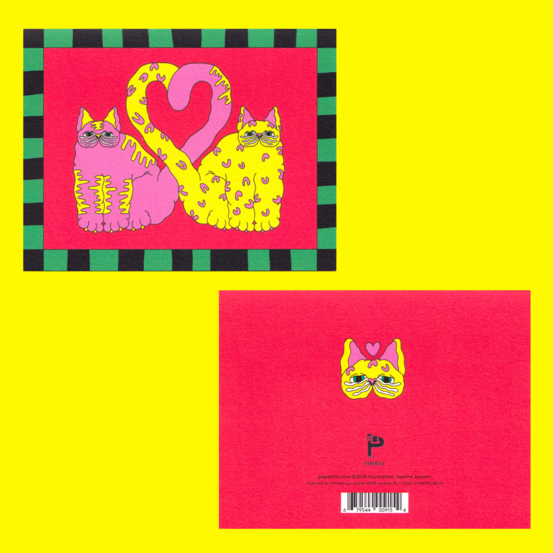 Smitten Kitten | Justine Jossart | Greeting card