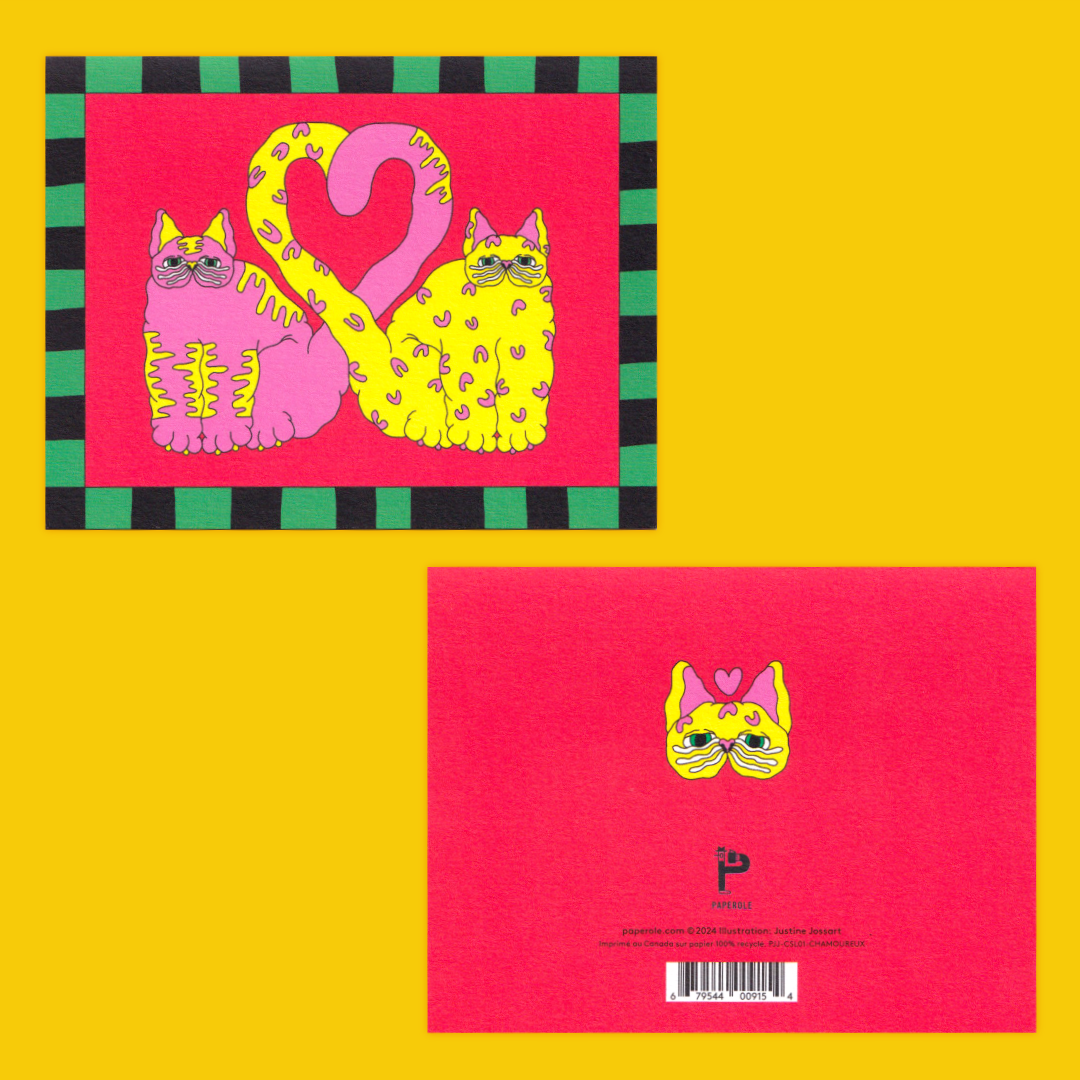 Smitten Kitten | Justine Jossart | Greeting card