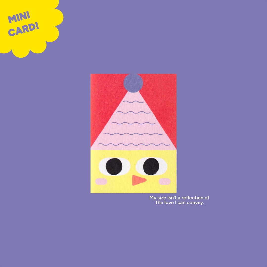 Chick | Paperole | Miniature Greeting Card