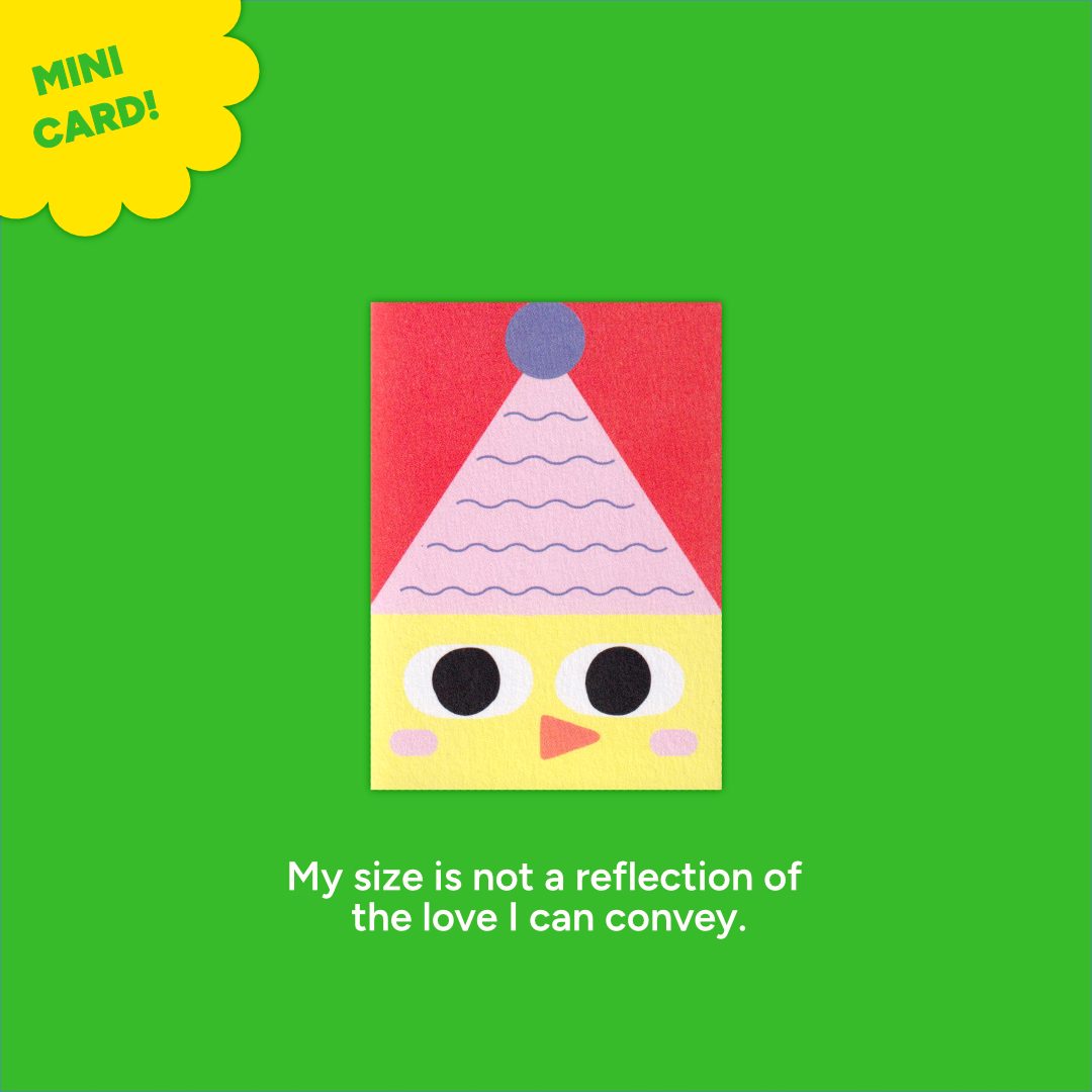 Chick | Paperole | Miniature Greeting Card