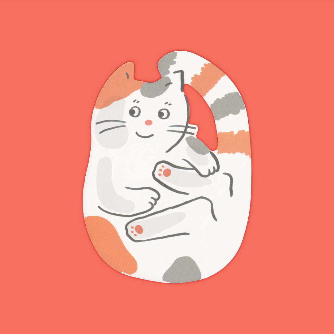 Gyu-Gyu: Calico Mike | Greeting Life | Letter Set