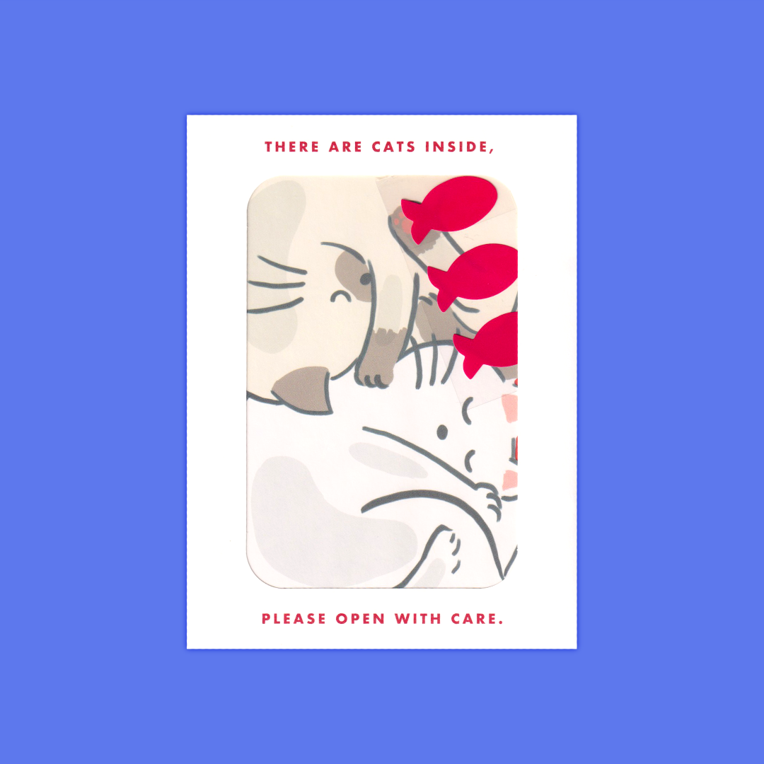 Gyu-Gyu: Kittens Pickle and Petunia | Greeting Life | Letter Set