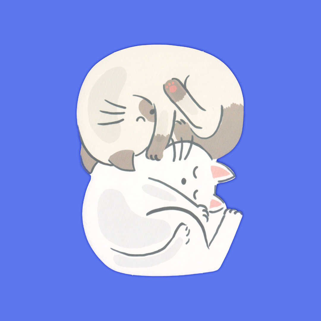 Gyu-Gyu: Kittens Pickle and Petunia | Greeting Life | Letter Set