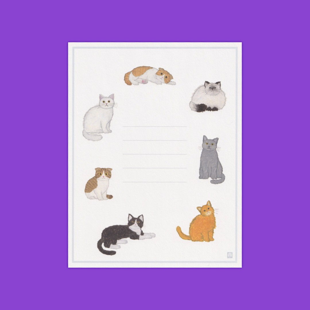Double Letter Set - Cat | Yusuke Yonezu | Letter Set