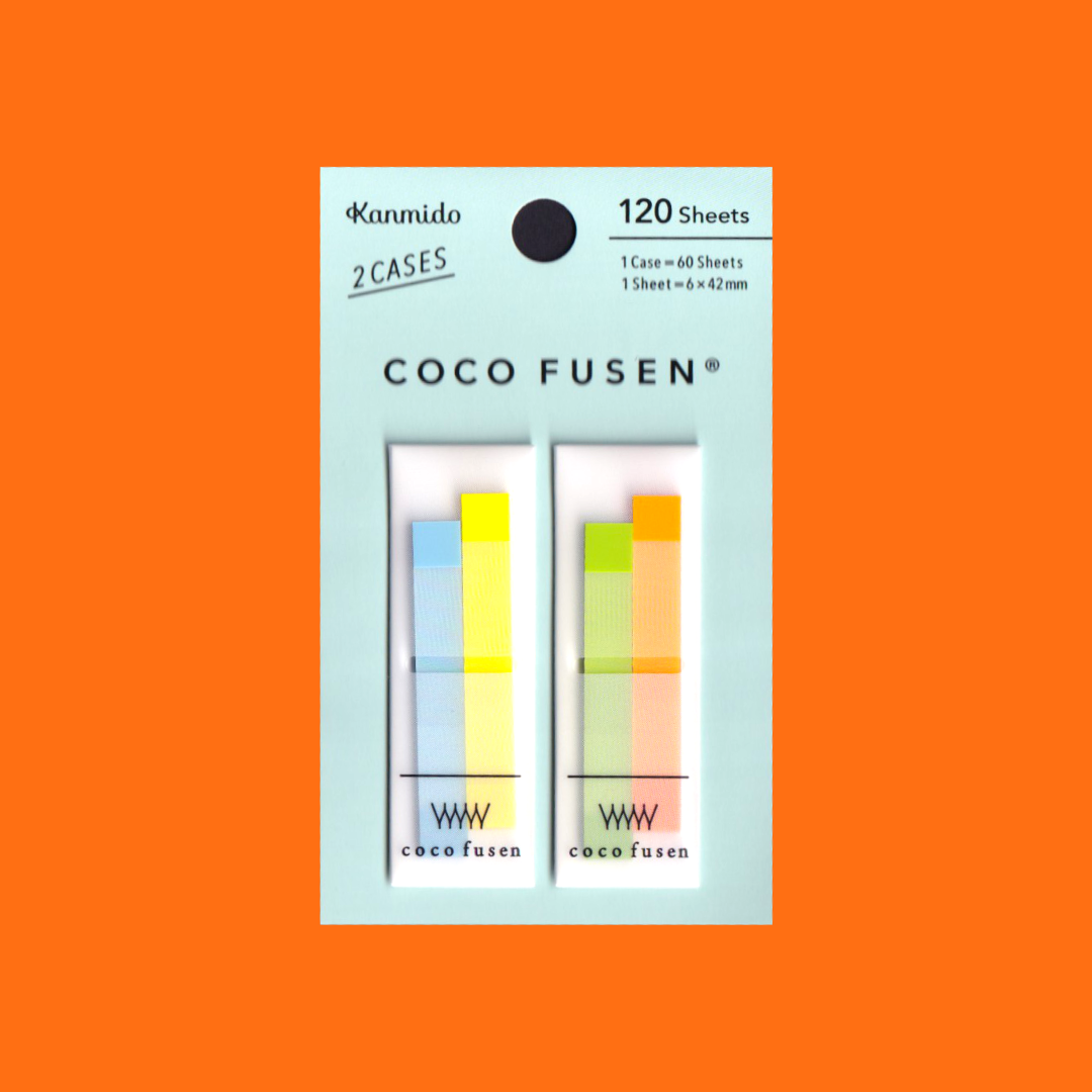 120 Sheets - Small | Coco Fusen | Sticky Notes