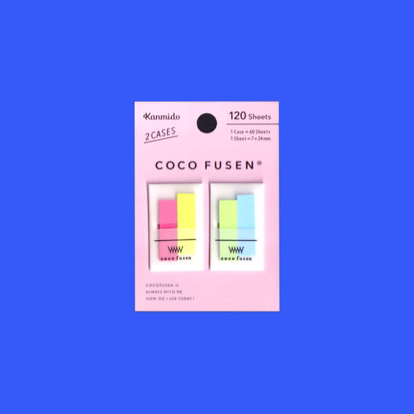 120 Sheets - Mini | Coco Fusen | Sticky Notes