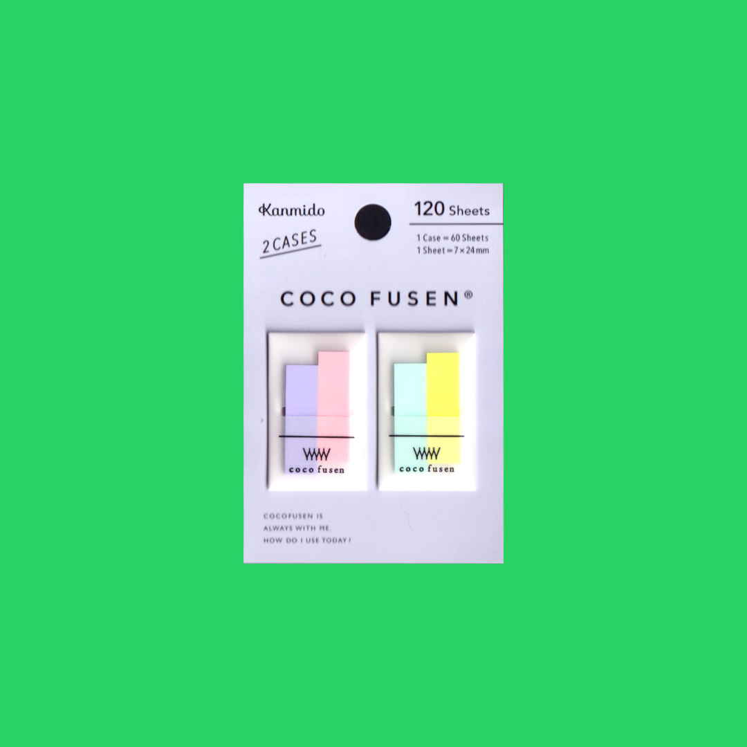 120 Sheets - Mini | Coco Fusen | Sticky Notes