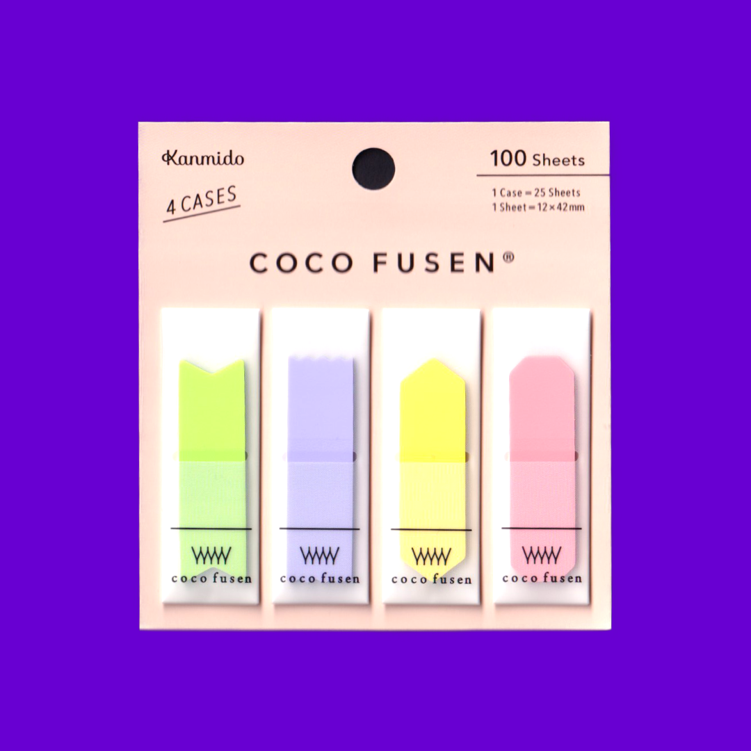 100 Sheets - Medium | Coco Fusen | Sticky Notes