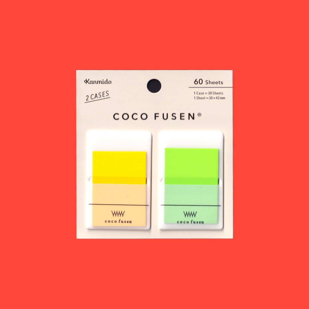 60 Sheets - Large | Coco Fusen | Sticky Notes