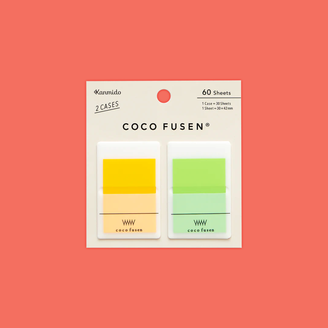 60 Sheets - Large | Coco Fusen | Sticky Notes