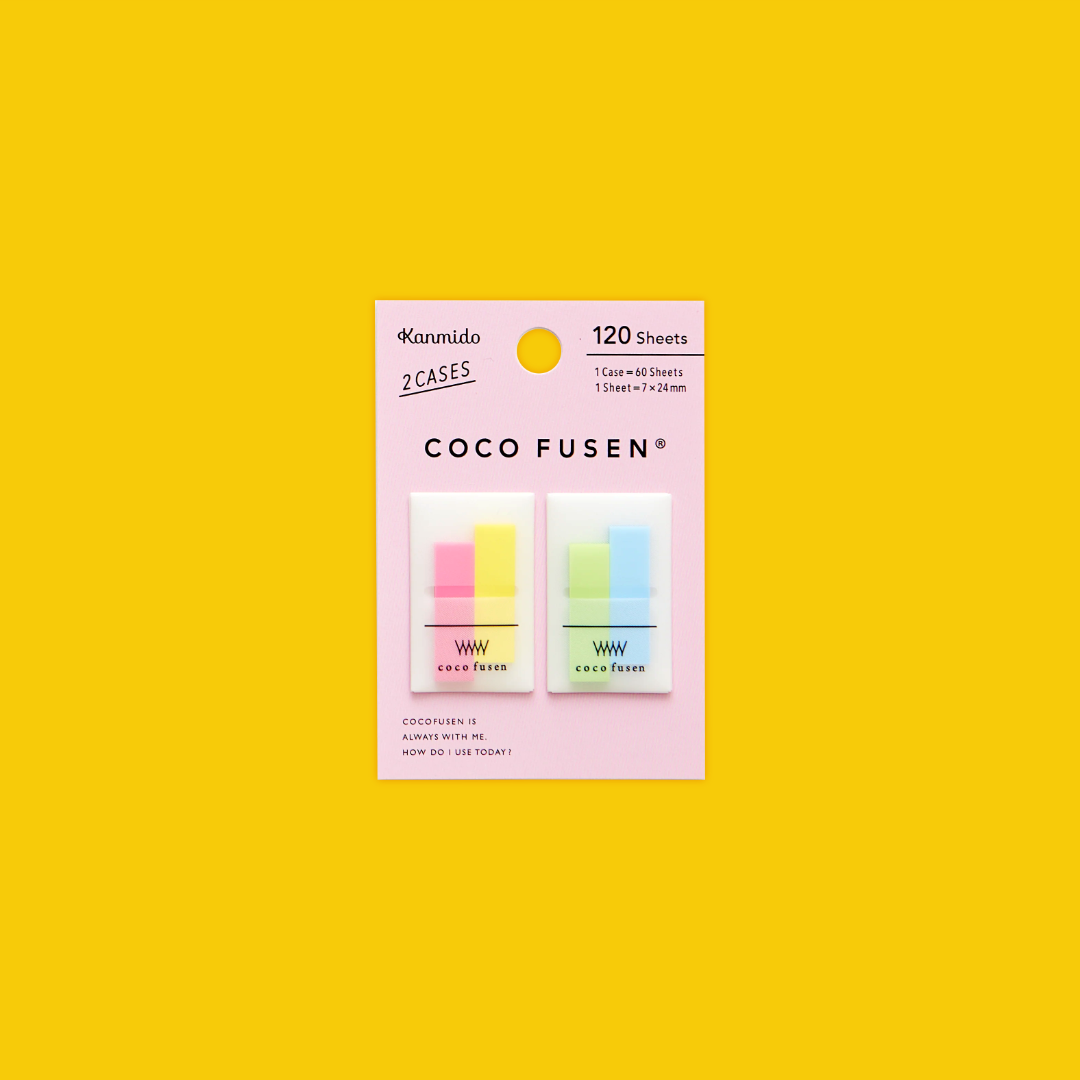 120 Sheets - Mini | Coco Fusen | Sticky Notes
