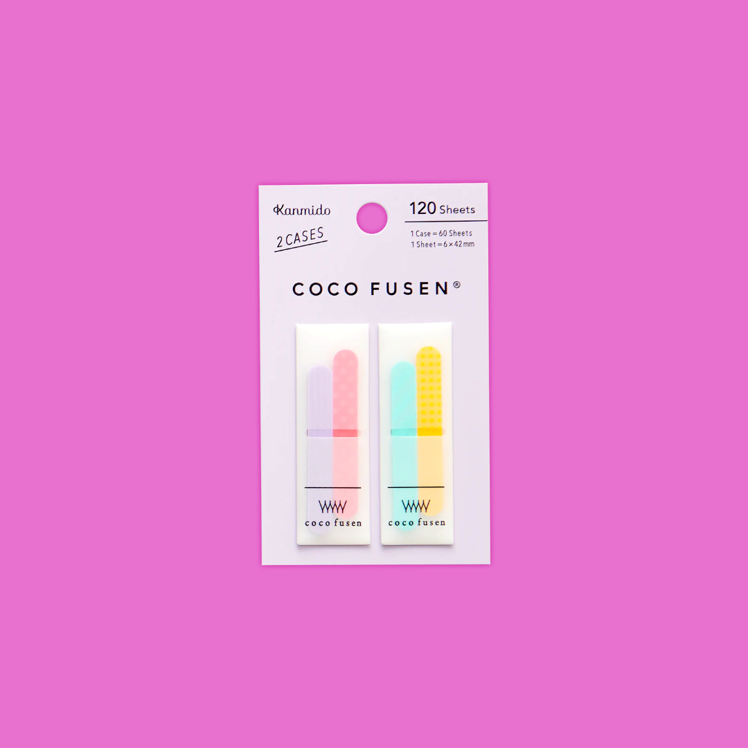 120 Sheets - Small | Coco Fusen | Sticky Notes
