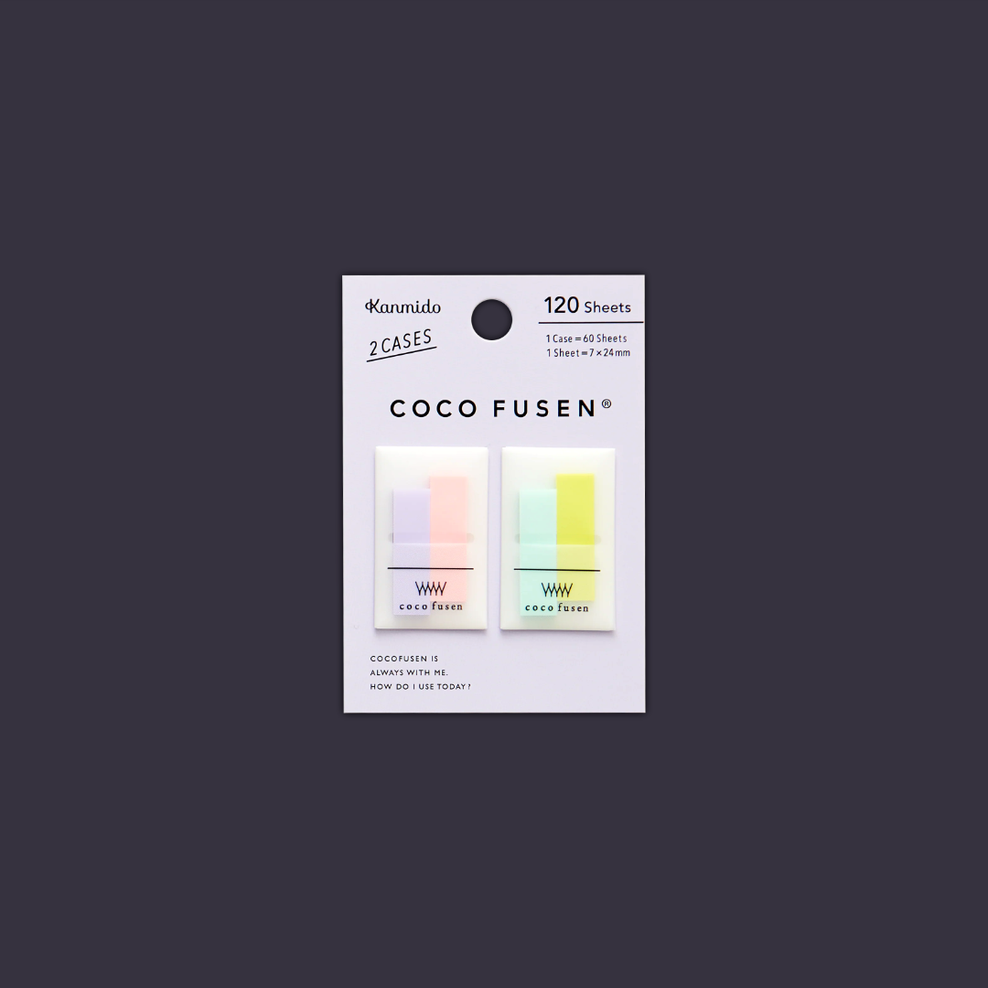120 Sheets - Mini | Coco Fusen | Sticky Notes