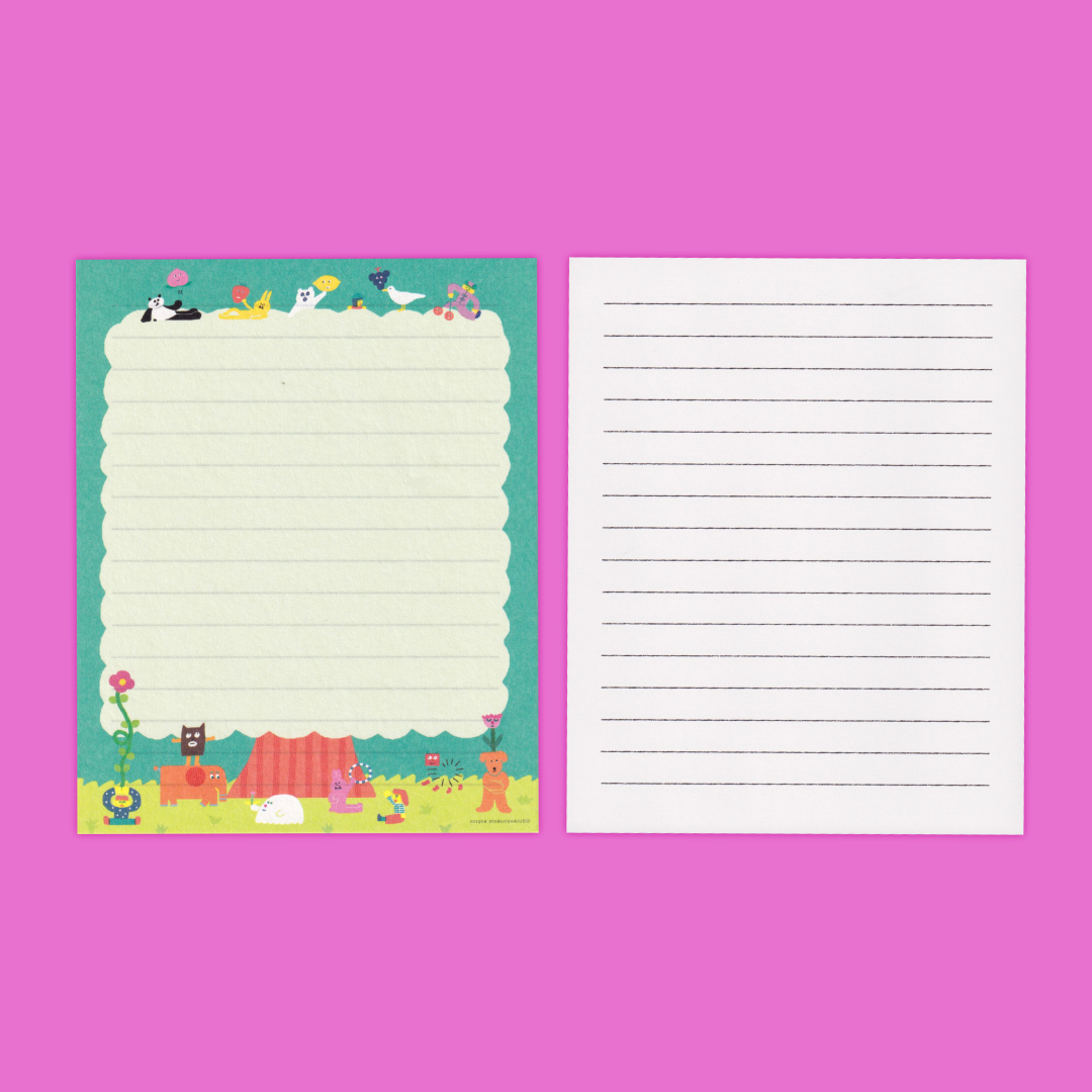 Sunny Days | cozyca products x AIUEO | Letter Set