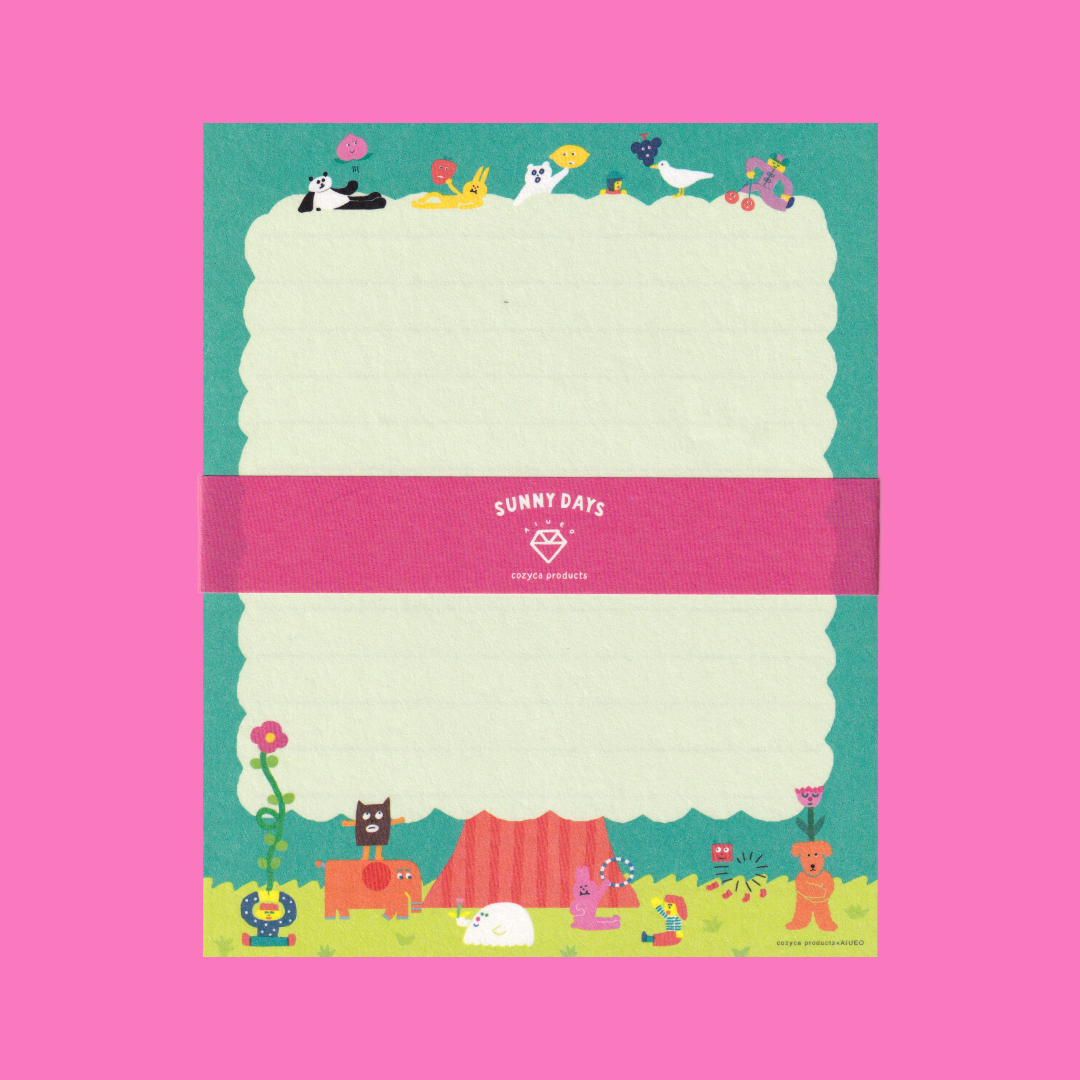 Sunny Days | AIUEO | Letter Set