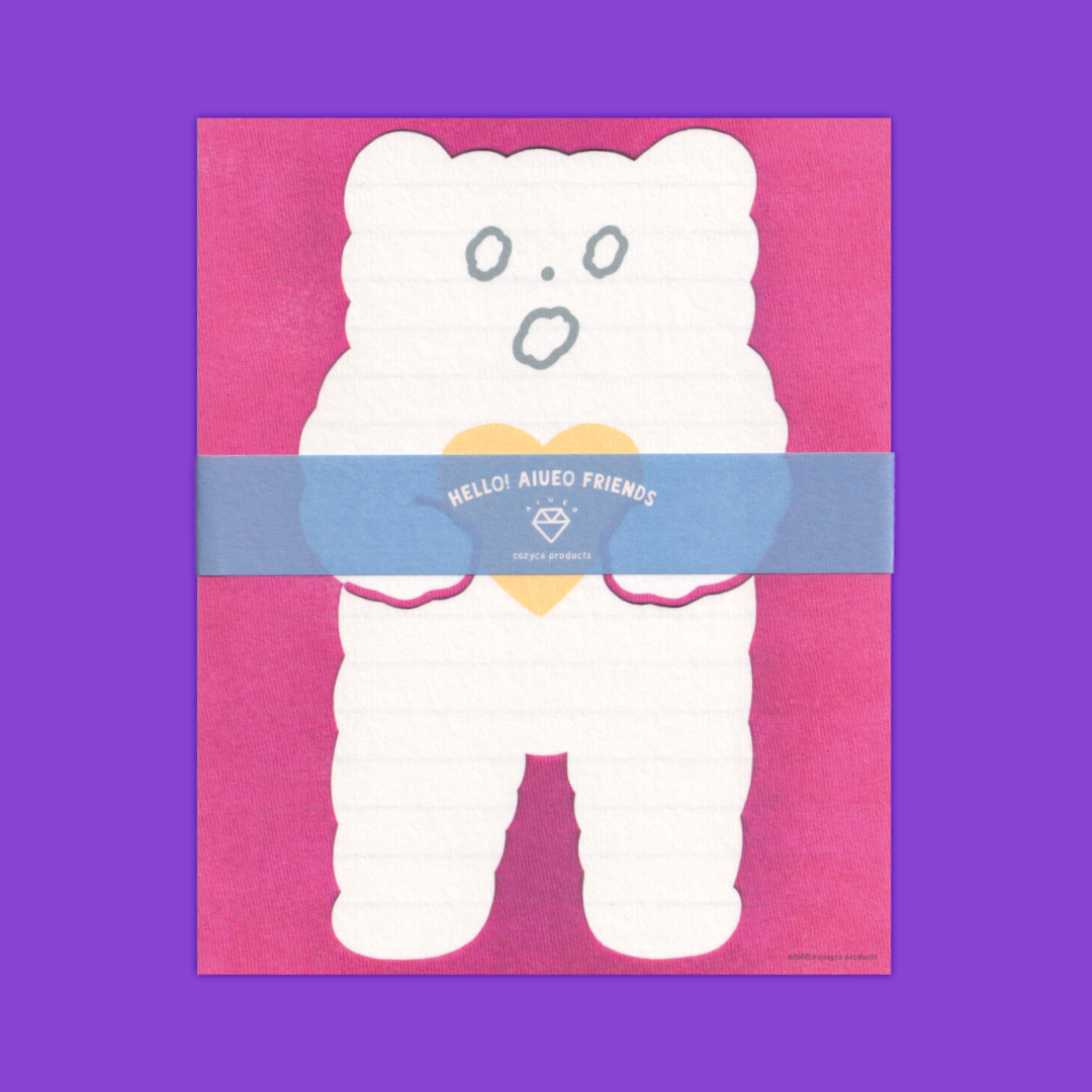 Hello Friends | cozyca products x AIUEO | Letter Set