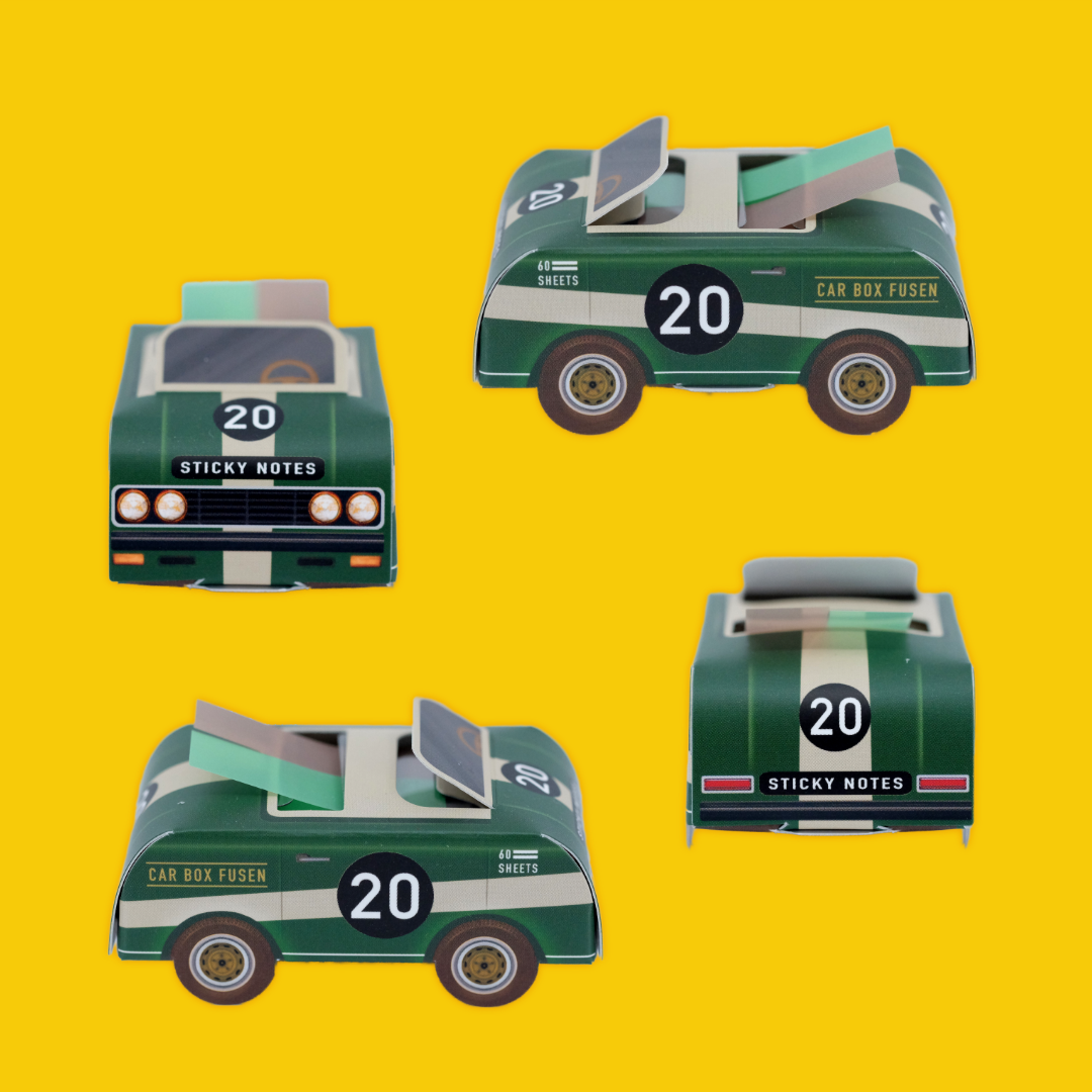Classic Sports Car | Greeting Life | Sticky Notes