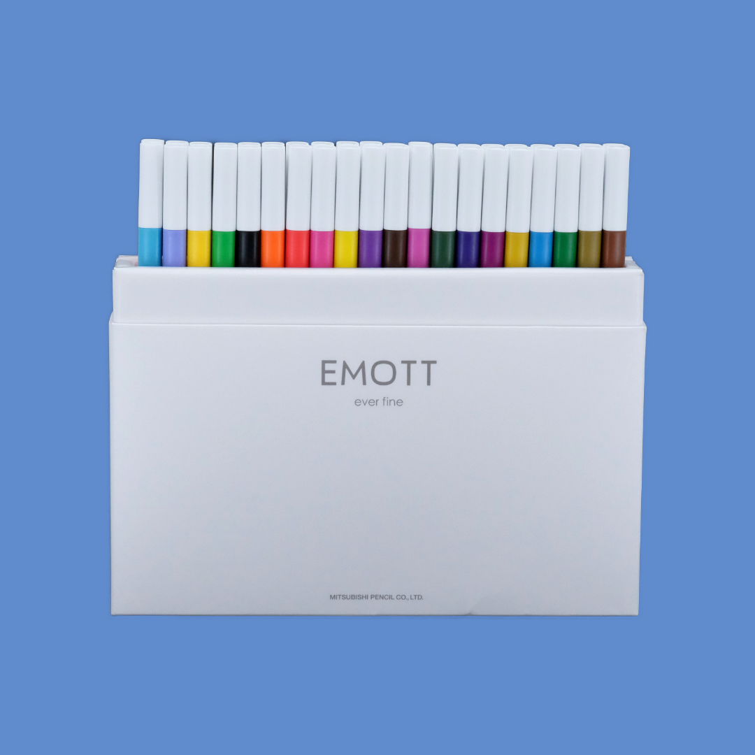 EMOTT 40 Color Set | Mitsubishi Pencil | Pen Set