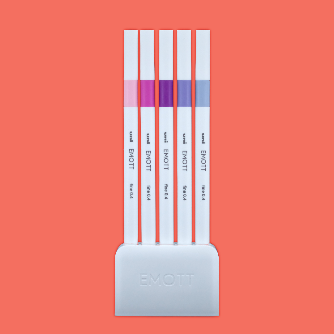 EMOTT Floral Set | Mitsubishi Pencil | Pen Set