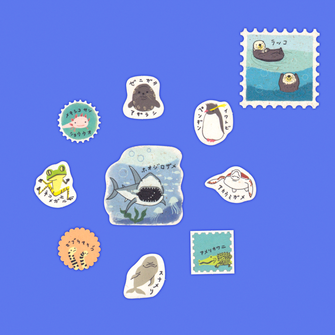 The Endangered Species - Water | Shinzi Kateh | Flake Stickers