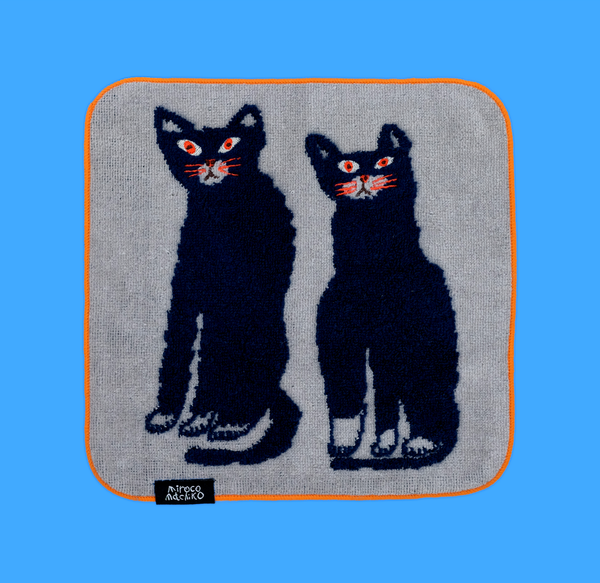 Tuxedo Cats | Miroco Machiko | Face Towel
