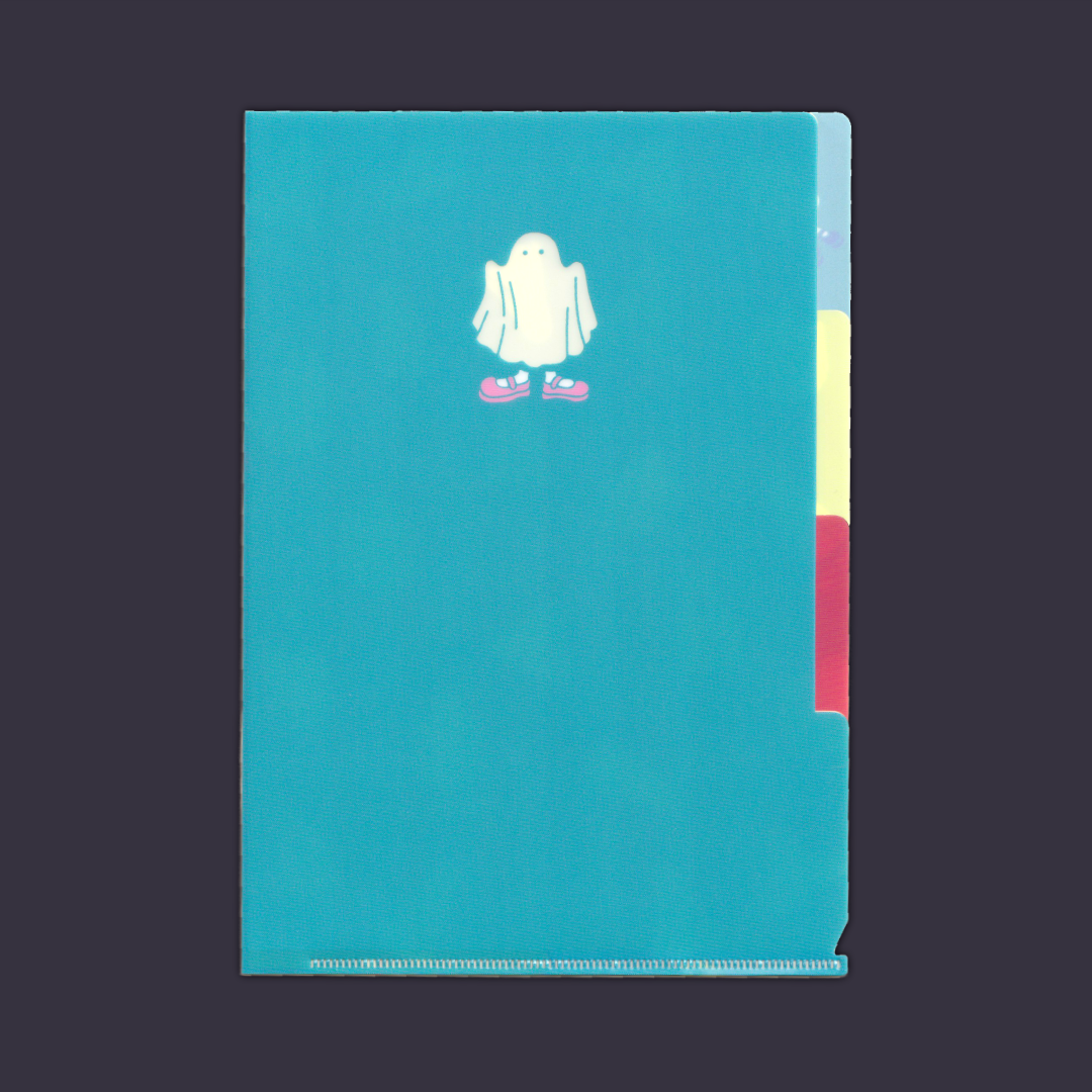 Wearing Shoes Ghost | GreenFlash | A5 Folder