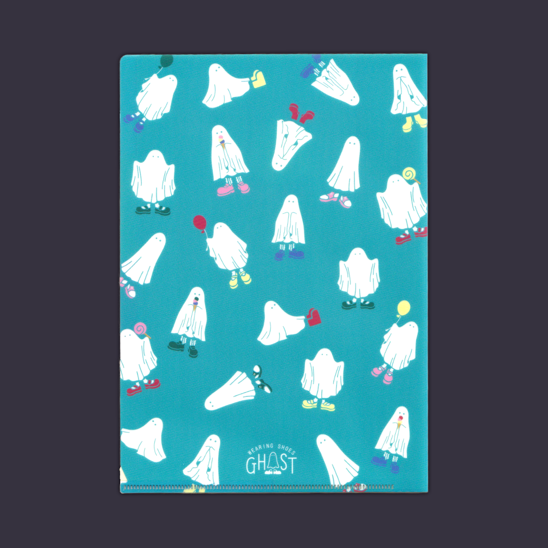 Wearing Shoes Ghost | GreenFlash | A5 Folder