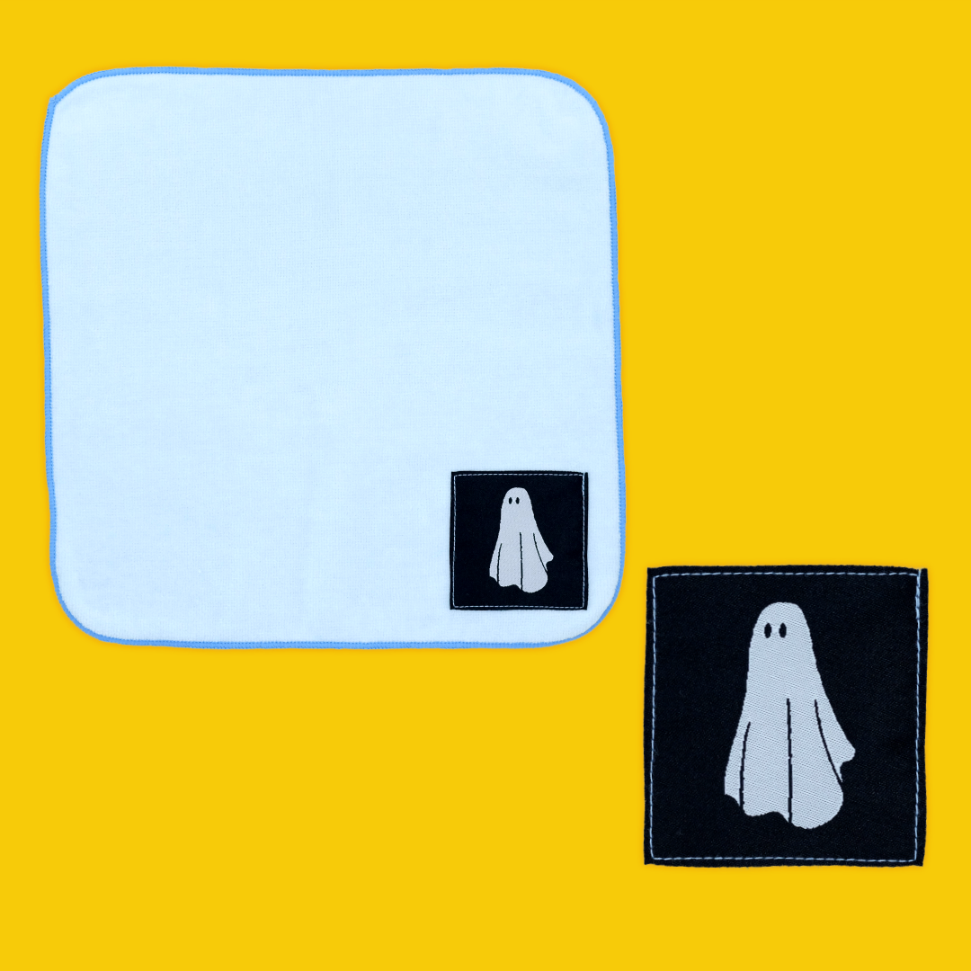 Wearing Shoes Ghost - Blue | GreenFlash | Face Towel