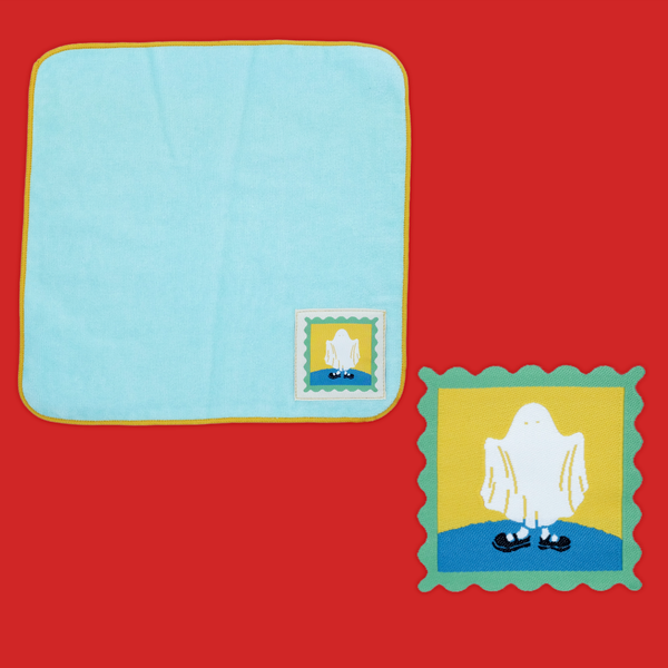 Wearing Shoes Ghost - Turquoise | GreenFlash | Face Towel