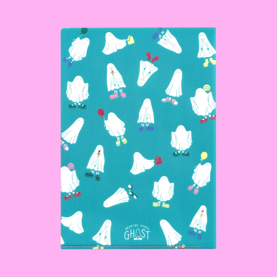 Wearing Shoes Ghost | GreenFlash | A5 Folder