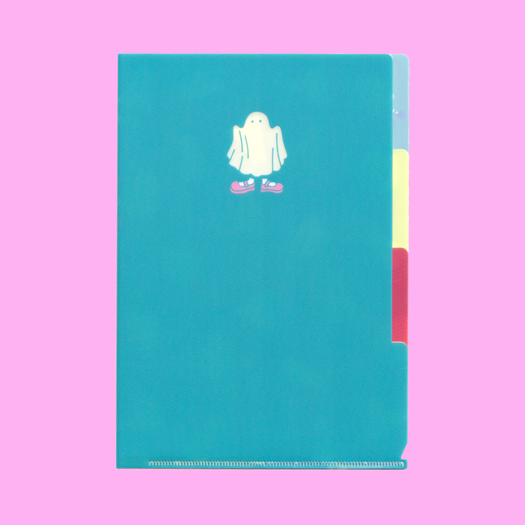 Wearing Shoes Ghost | GreenFlash | A5 Folder