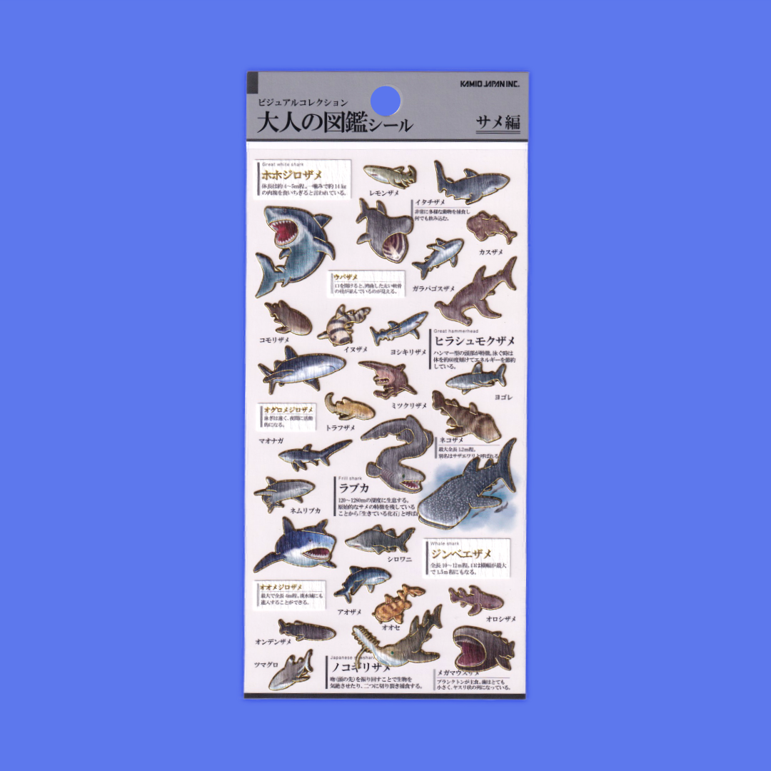 Sharks | Kamio | Sticker Sheet