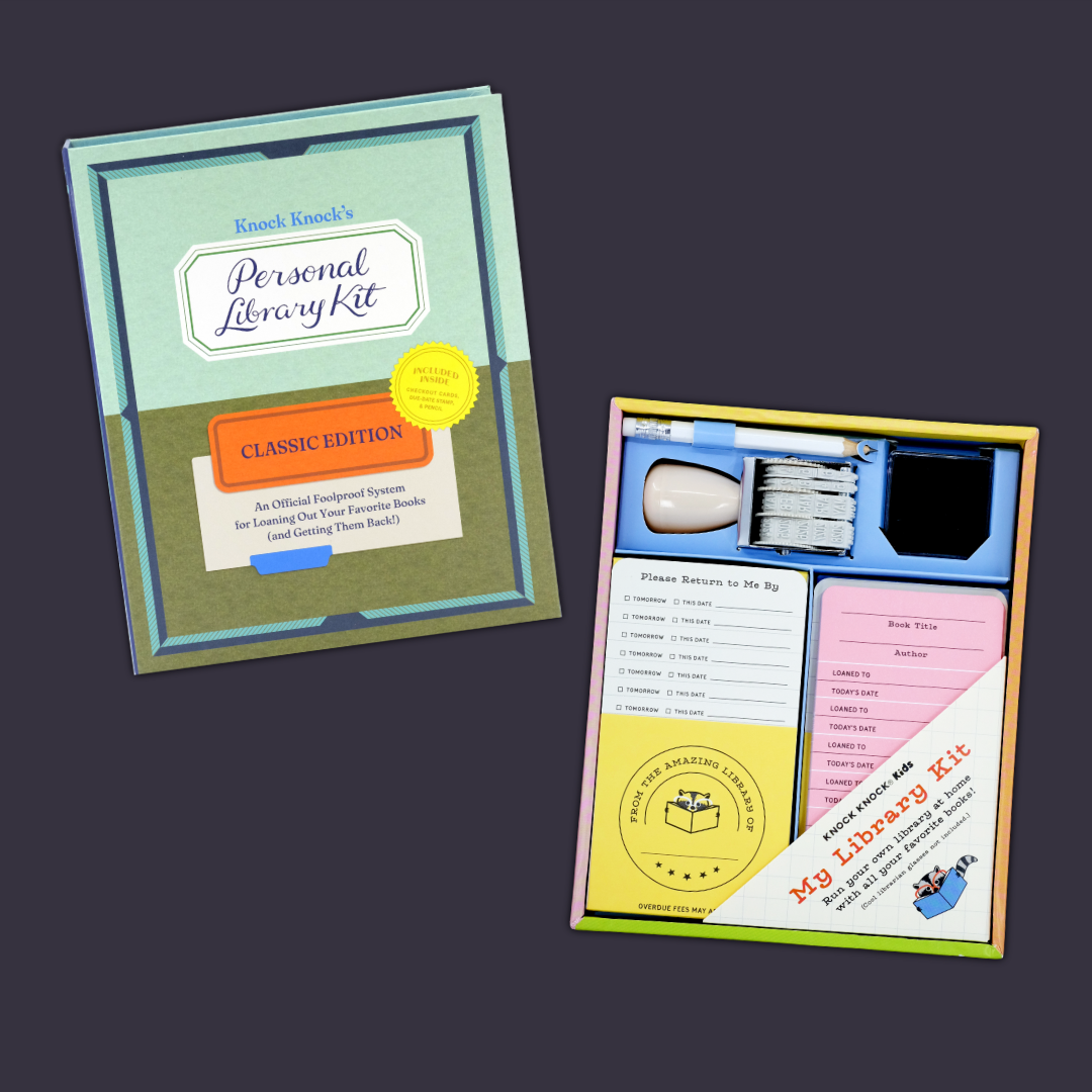 Personal Library Kit | Knock Knock