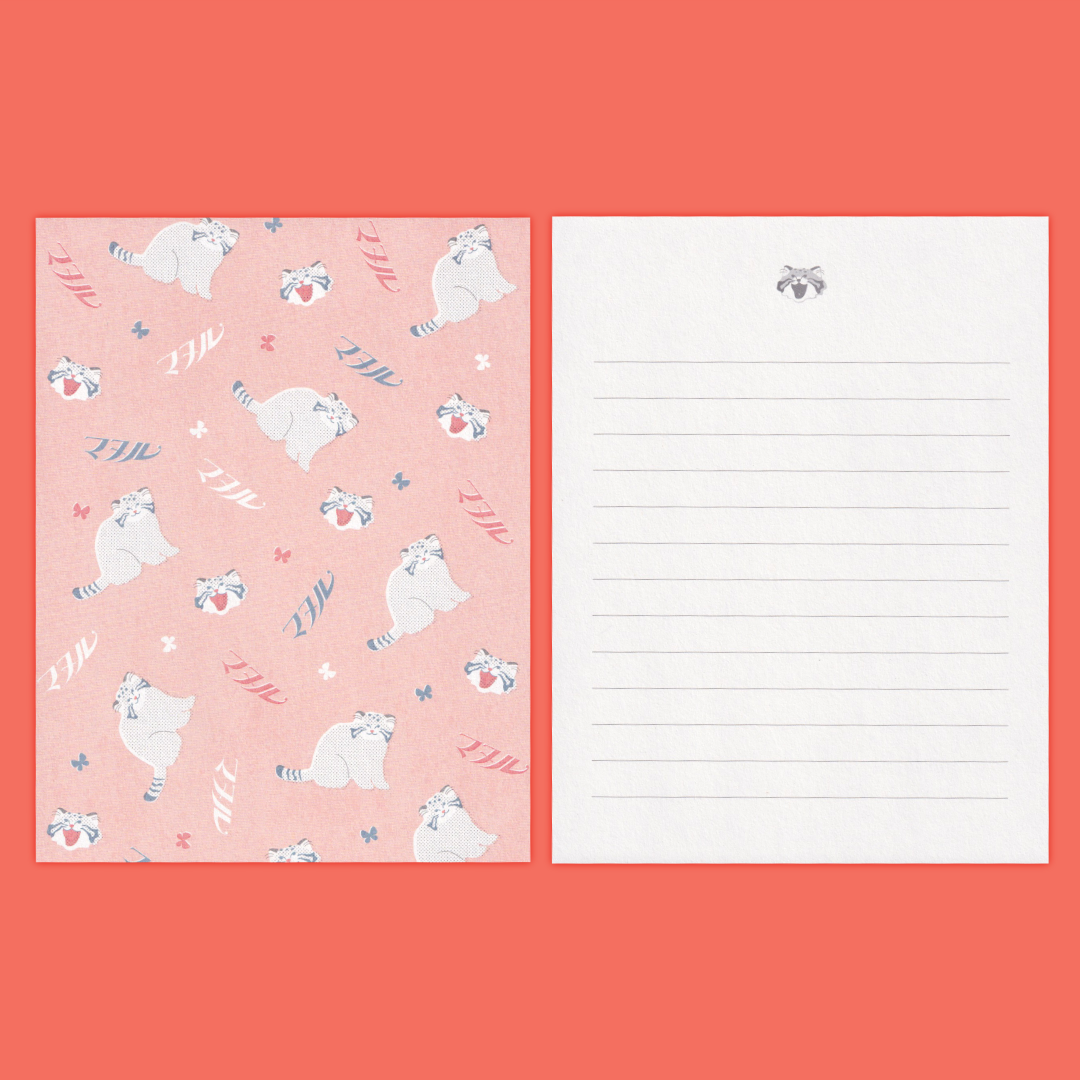 Manul Cat | GreenFlash | Letter Set