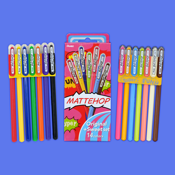 Original & Sweet Color Set | Mattehop | Gel Pens