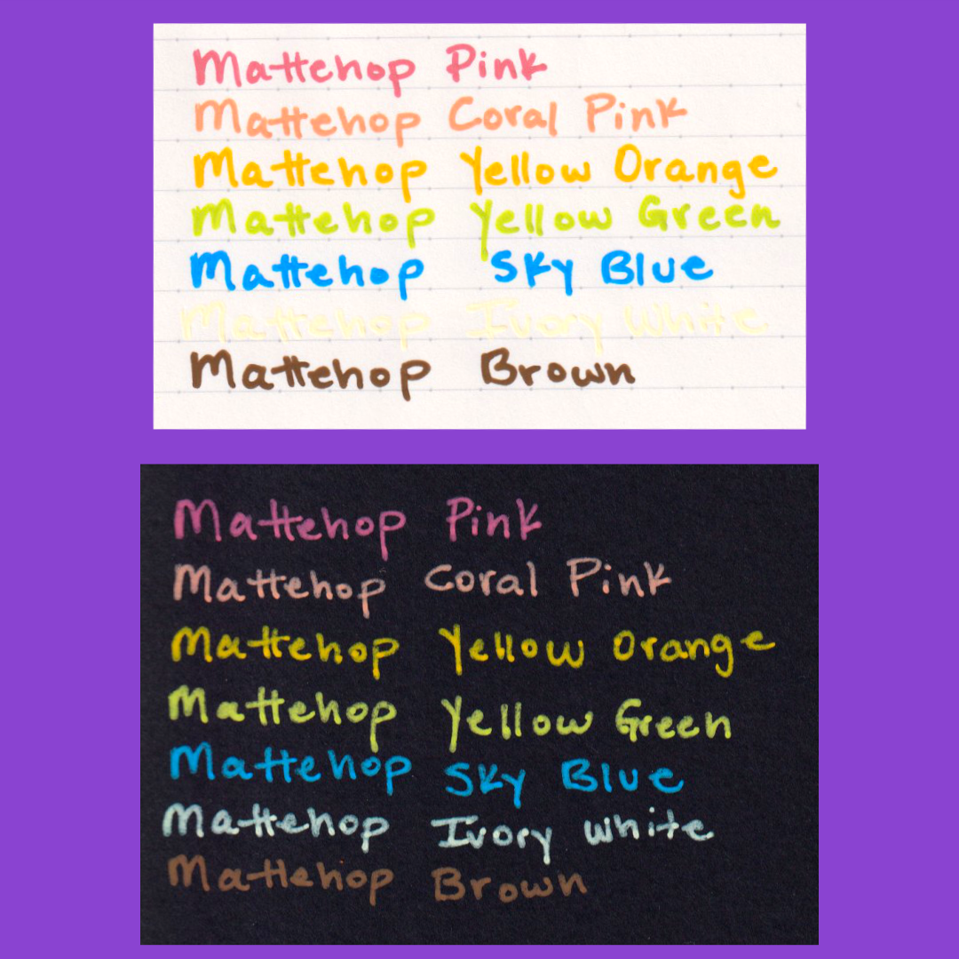 Sweet Color Set | Mattehop | Gel Pens