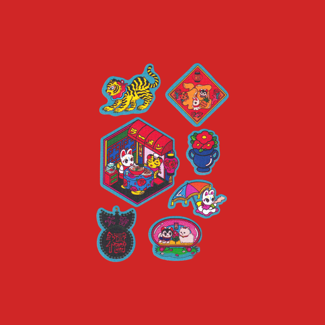 Chinese Mood | Nakamura Kyoko | Sticker Sheet