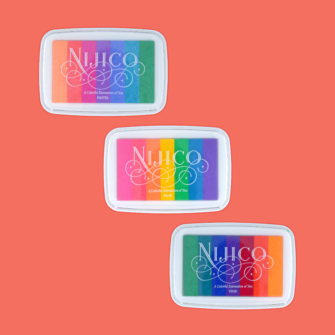 Pigment Ink - 3 Color Options | Nijico | Ink Pad