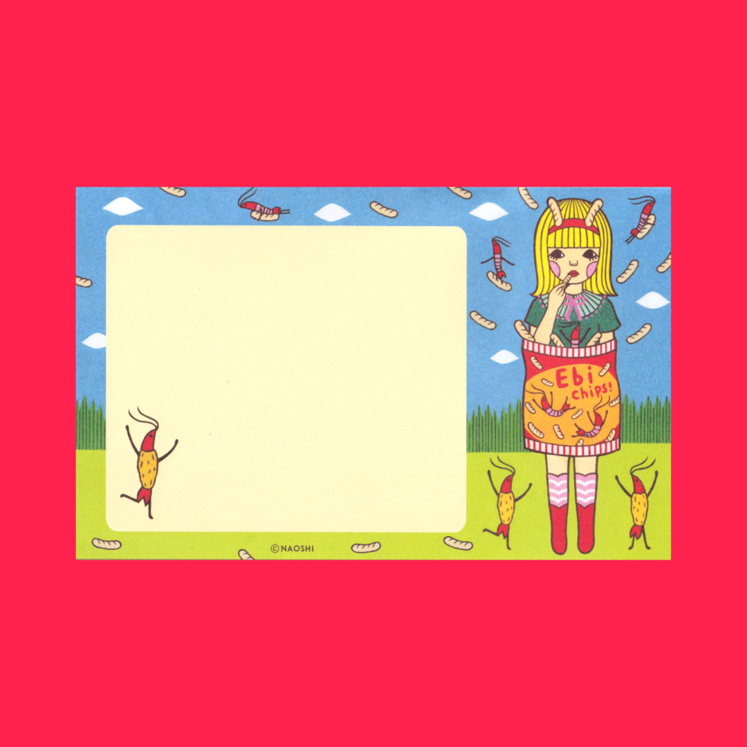 Ebi Chips Girl | Naoshi | Notepad