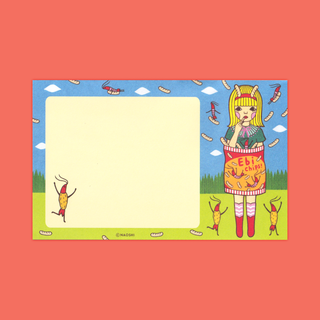 Ebi Chips Girl | Naoshi | Notepad