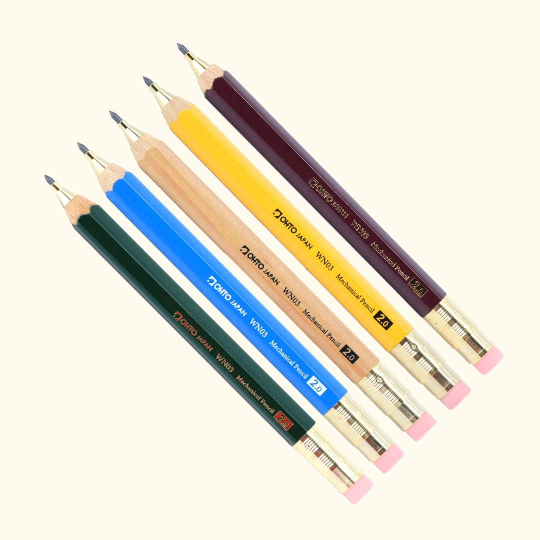 Mechanical Wooden Pencil 2.0mm | OHTO | Pencil