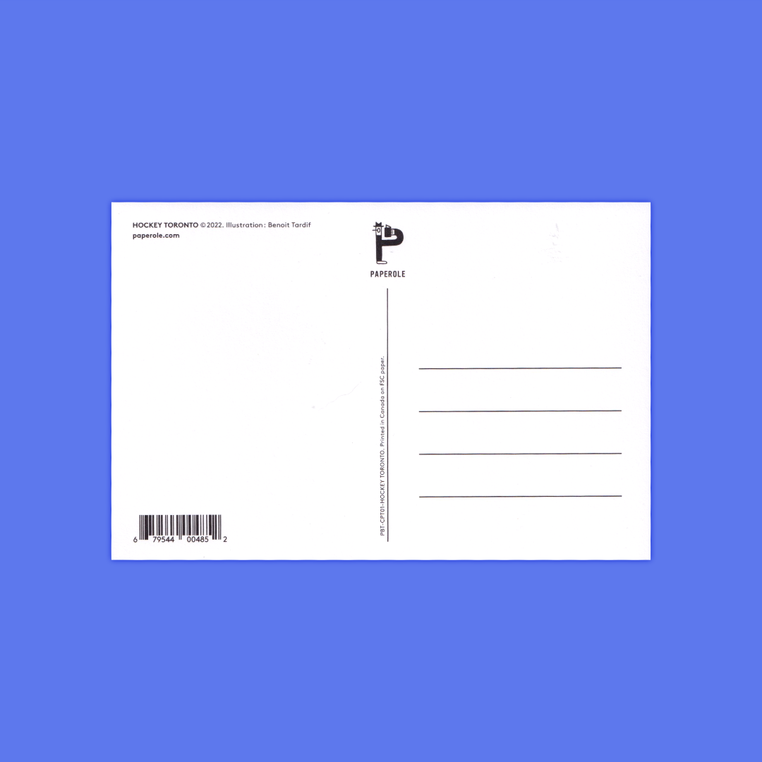 Toronto Hockey | Benoit Tardif | Postcard