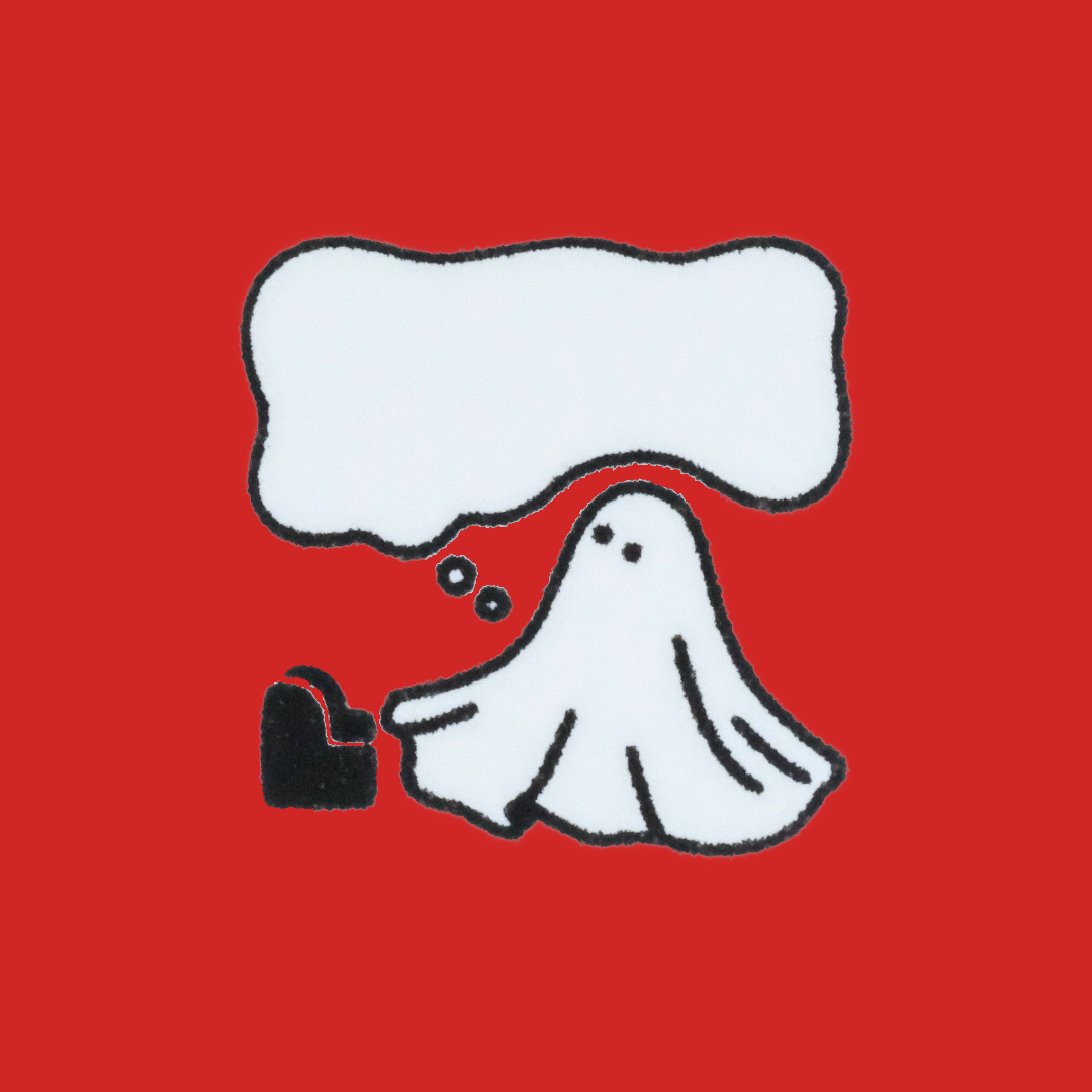 Wearing Shoes Ghost - Thought Bubble | GreenFlash | Stamp